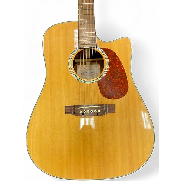 Used Takamine EG530SSC Natural Acoustic Electric Guitar