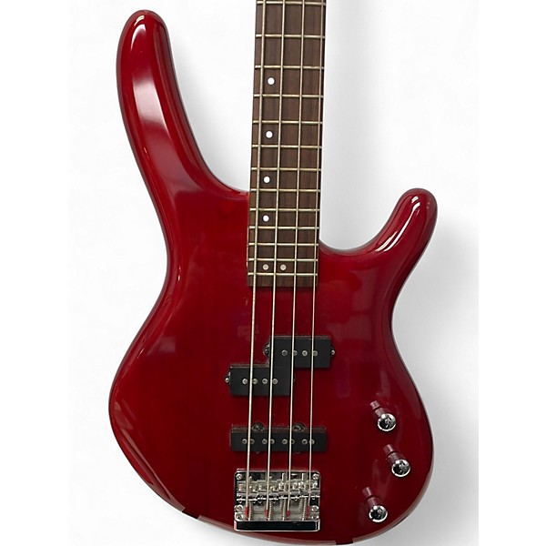 Used Cort Action Bass Cherry Red Electric Bass Guitar