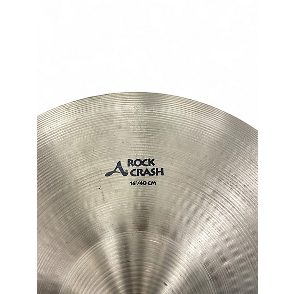 Used Zildjian 16in Rock Crash Cymbal