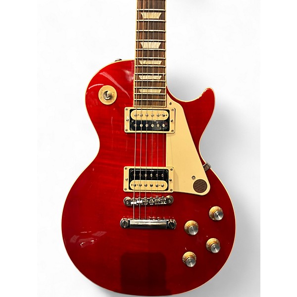 Used 2022 Gibson Les Paul Classic Cherry Solid Body Electric