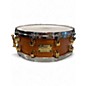 Vintage 1995 Yamaha 14.25in Maple Custom  Antique Natural Drum thumbnail