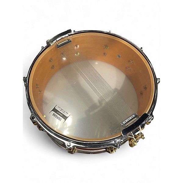 Vintage 1995 Yamaha 14.25in Maple Custom  Antique Natural Drum