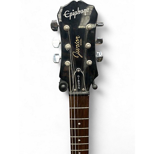 Used Epiphone Les Paul Junior Black Solid Body Electric Guitar