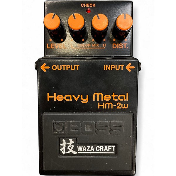 Used BOSS HM-2W Effect Pedal