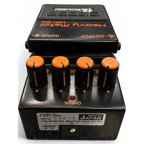 Used BOSS HM-2W Effect Pedal