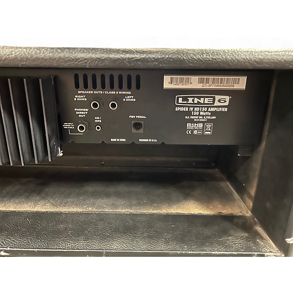 Used Line 6 Spider IV HD150 Solid State Guitar Amp Head