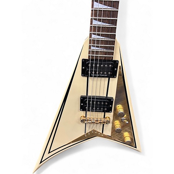 Used Jackson RR5 Randy Rhoads Antique Ivory Solid Body Electric Guitar