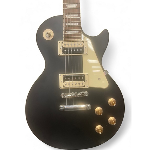 Used Epiphone Les Paul Traditional Pro IV Black Solid Body Electric Guitar