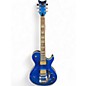 Used Schecter Guitar Research SOLO 6B BLUE SPARKLE Solid Body Electric Guitar thumbnail