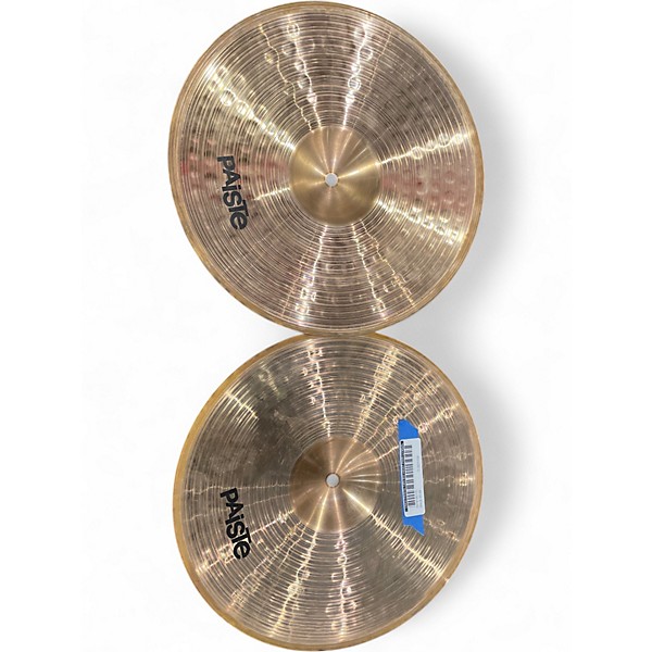 Used Paiste 14in 802 HIHAT PAIR Cymbal