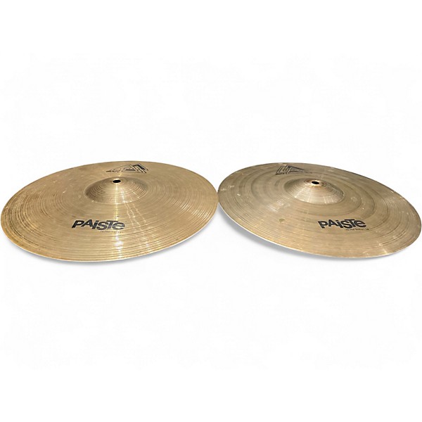 Used Paiste 14in 802 HIHAT PAIR Cymbal