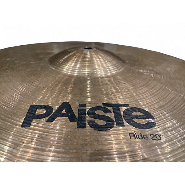 Used Paiste 20in 802 20IN RIDE Cymbal