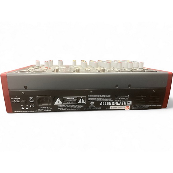 Used Allen & Heath ZED10FX Unpowered Mixer