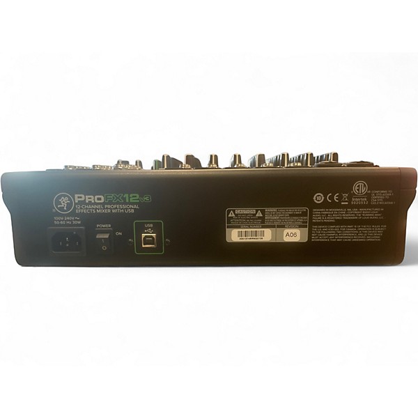 Used Mackie PROFX12 Unpowered Mixer