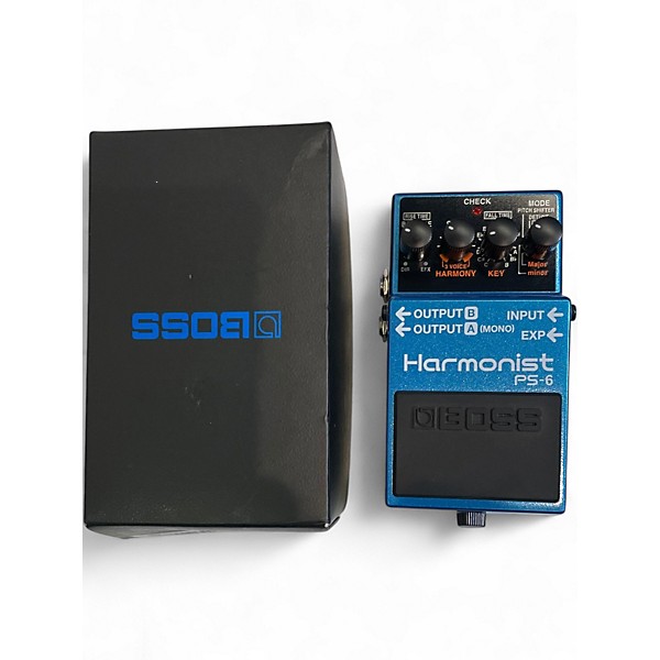 Used BOSS PS6 Harmonist Effect Pedal