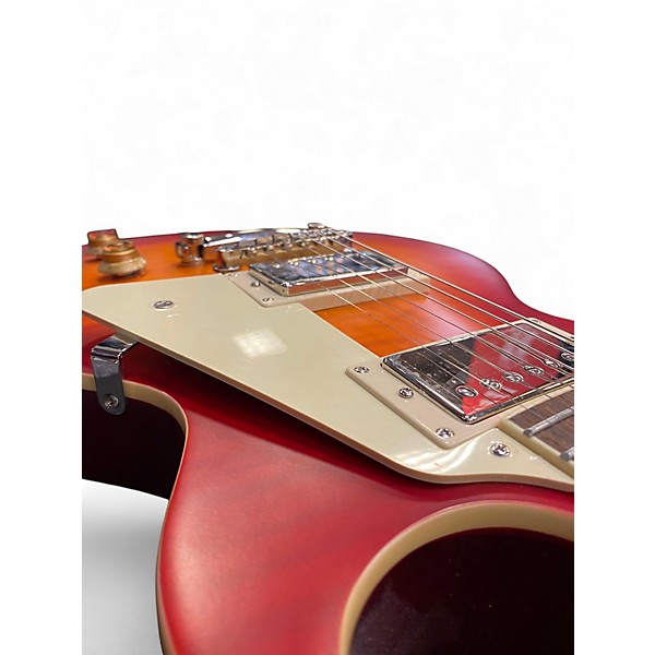 Used Epiphone inspired by gibson 1959 les paul Cherry Sunburst Solid Body Electric Guitar