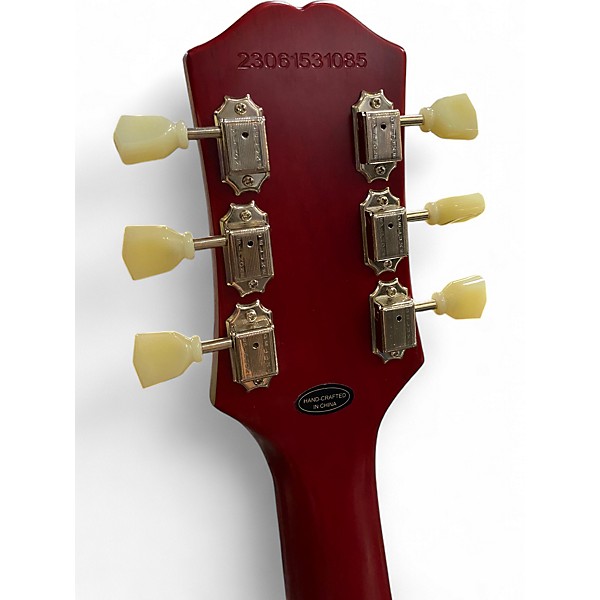 Used Epiphone inspired by gibson 1959 les paul Cherry Sunburst Solid Body Electric Guitar