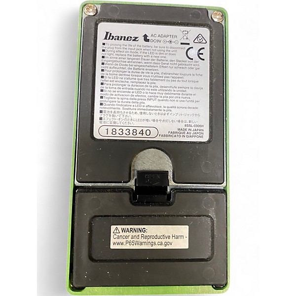Used Ibanez TS9 Tube Screamer Distortion Effect Pedal