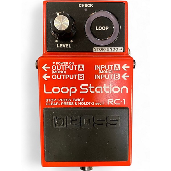 Used BOSS RC1 Loop Station Pedal