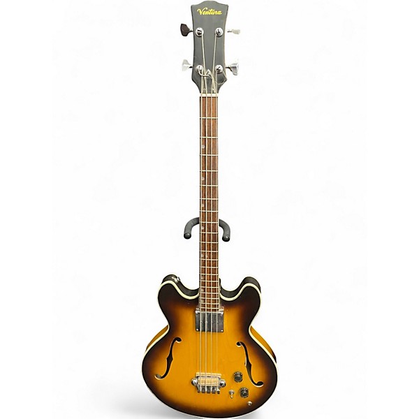 Used Ventura 70'S EB Sunburst Electric Bass Guitar