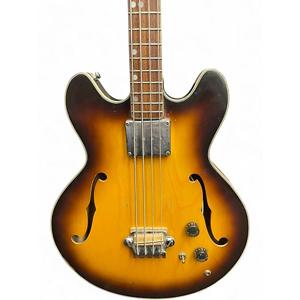 Used Ventura 70'S EB Sunburst Electric Bass Guitar