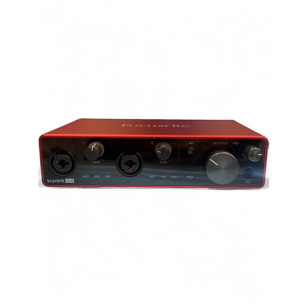 Used Focusrite Scarlett 4i4 Audio Interface