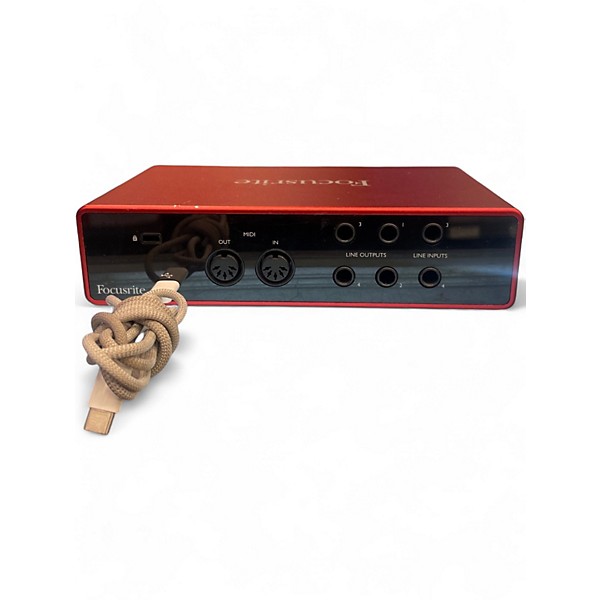 Used Focusrite Scarlett 4i4 Audio Interface