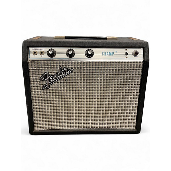 Vintage 1971 Fender Champ Tube Guitar Combo Amp