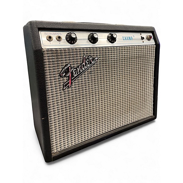 Vintage 1971 Fender Champ Tube Guitar Combo Amp