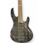 Used ESP LTD B208FM 8 String Trans Black Electric Bass Guitar