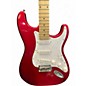 Used Sawtooth STRAT RED SPARKLE Solid Body Electric Guitar
