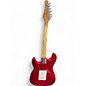 Used Sawtooth STRAT RED SPARKLE Solid Body Electric Guitar