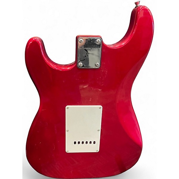 Used Sawtooth STRAT RED SPARKLE Solid Body Electric Guitar