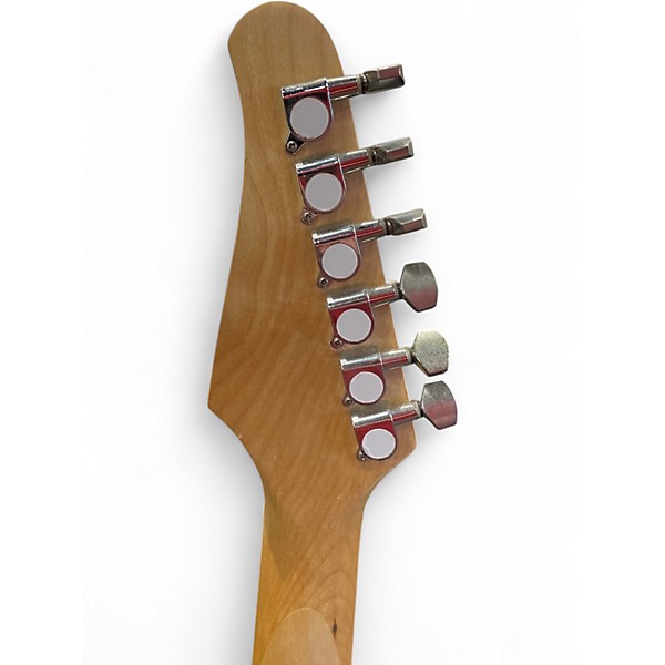 Used Sawtooth STRAT RED SPARKLE Solid Body Electric Guitar