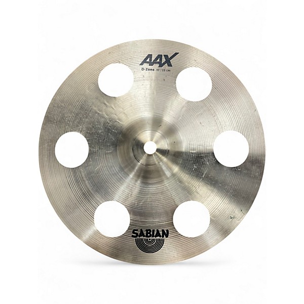 Used SABIAN 10in AAX O-Zone Splash Cymbal