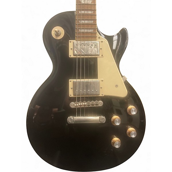 Used Epiphone Les Paul Standard Black Solid Body Electric Guitar