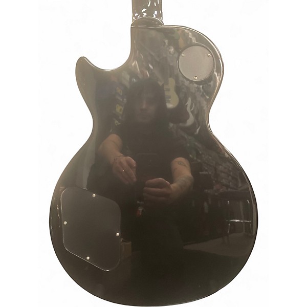 Used Epiphone Les Paul Standard Black Solid Body Electric Guitar