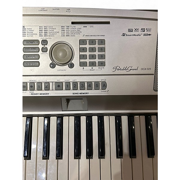 Used Yamaha DGX505 Portable Keyboard