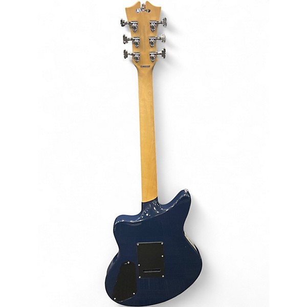 Used D'Angelico Premier Series Bedford SH Limited-Edition Navy Blue Hollow Body Electric Guitar