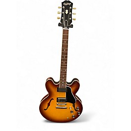 Used Epiphone ES355 IG 2 Tone Sunburst Solid Body Electric Guitar