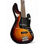 Used Squier Affinity Jazz Bass V 5 String Sunburst Electric Bass Guitar