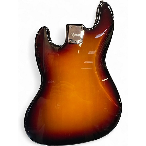 Used Squier Affinity Jazz Bass V 5 String Sunburst Electric Bass Guitar