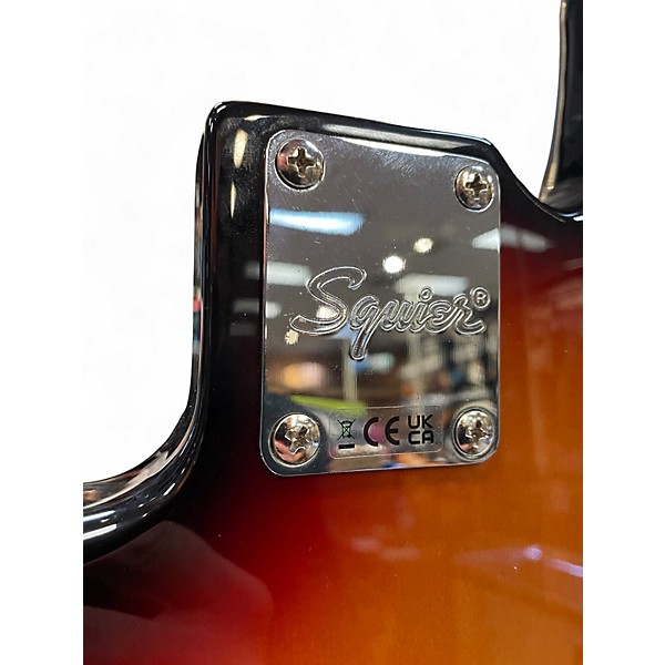 Used Squier Affinity Jazz Bass V 5 String Sunburst Electric Bass Guitar