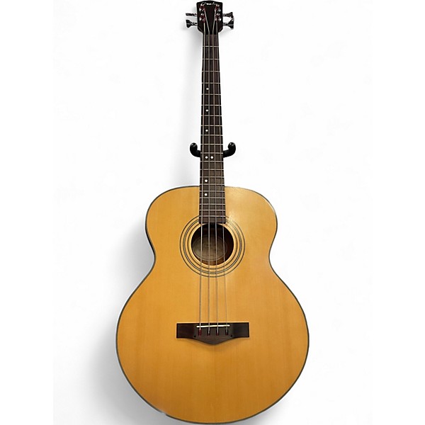 Used Fender BG32 Natural Acoustic Bass Guitar