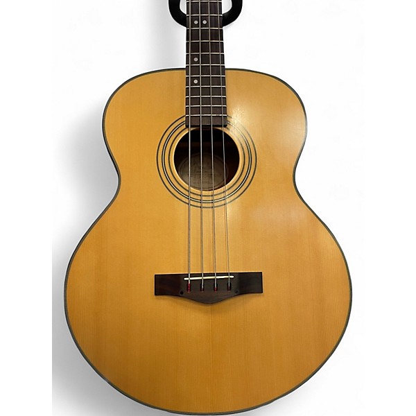 Used Fender BG32 Natural Acoustic Bass Guitar