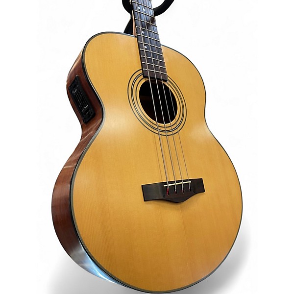 Used Fender BG32 Natural Acoustic Bass Guitar