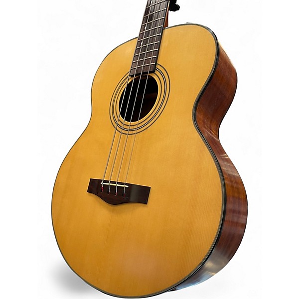 Used Fender BG32 Natural Acoustic Bass Guitar