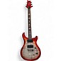 Used PRS SE Custom 24 charcoal burst red Solid Body Electric Guitar thumbnail