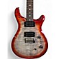 Used PRS SE Custom 24 charcoal burst red Solid Body Electric Guitar