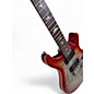 Used PRS SE Custom 24 charcoal burst red Solid Body Electric Guitar